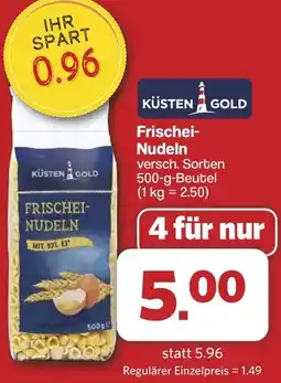 Famila Nord West KÜSTEN GOLD Frischei Nudeln Angebot
