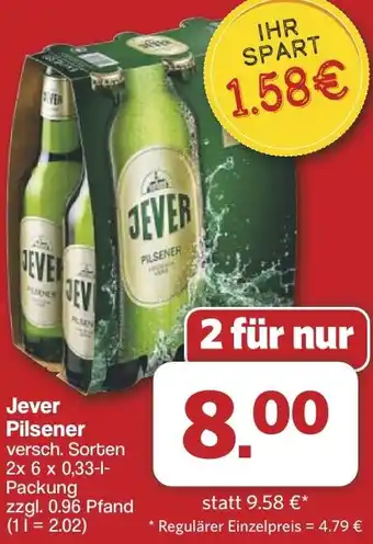 Famila Nord West Jever Pilsener Angebot