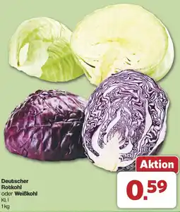 Famila Nord West Deutscher Rotkohl oder Weißkohl Angebot