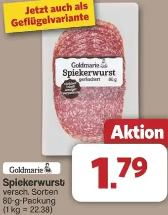 Famila Nord West Goldmarie Spiekerwurst Angebot