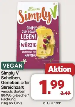 Famila Nord West Simply V Scheiben, Gerieben oder Streichzart Angebot