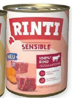 Das Futterhaus Rinti Sensible Nassnahrung Angebot