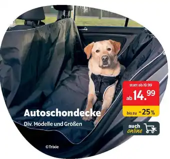 Das Futterhaus Autoschondecke Angebot