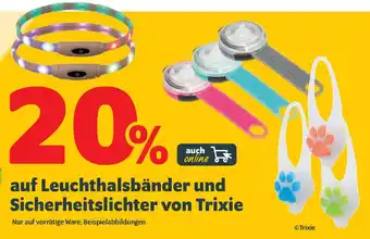 Das Futterhaus auf Leuchthalsbänder und Sicherheitslichter von Trixie Angebot