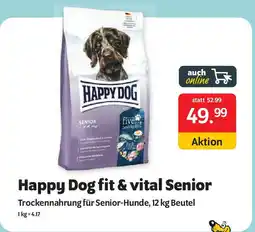Das Futterhaus Happy Dog fit & vital Senior Angebot