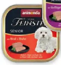 Das Futterhaus animonda Vom Feinsten Senior Nassnahrung Angebot