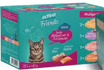 Das Futterhaus activa Friends Nassnahrung Angebot