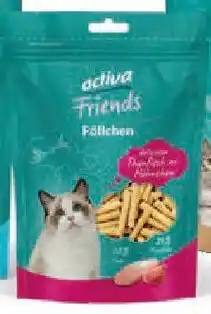 Das Futterhaus activa Friends Rollchen Snacks Angebot