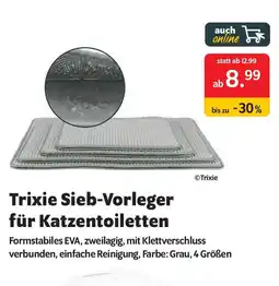Das Futterhaus Trixie Sieb-Vorleger für Katzentoiletten Angebot