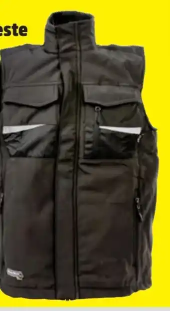 Thomas Philipps Herren Softshell Arbeitsweste Angebot