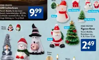 Aldi Süd Home Creation Figuren-Kerze Angebot