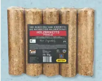 Aldi Süd Premium-Holzbriketts Angebot
