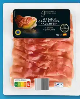 Aldi Süd Gourmet Finest Cuisine Jamón Serrano Gran Reserva Angebot