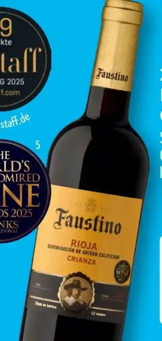 Aldi Süd Faustino Rioja Crianza Angebot