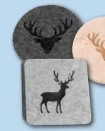 Trends Möbel Untersetzer-Set Deer 4-tlg Angebot