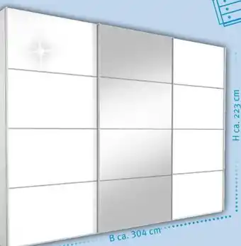 Trends Möbel Kleiderschrank-Programm Mattea Angebot