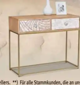 Trends Möbel Sansibar Konsolentisch Amrum Angebot