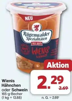 Famila Nord West Wienis Hähnchen oder Schwein Angebot