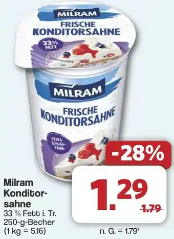 Famila Nord West Milram Konditorsahne Angebot