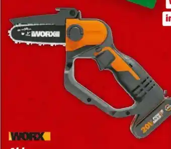 Hagebau Worx Akku-Einhandkettensäge Angebot