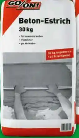 Hagebau Go/On! Beton-Estrich Angebot