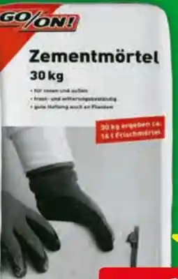 Hagebau Go/On! Zementmörtel Angebot