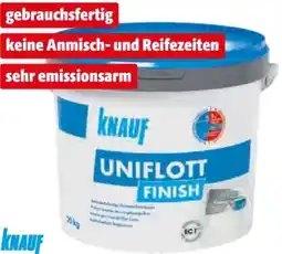 Hagebau Knauf Feinspachtelmasse Uniflott Finish Angebot