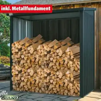 Hagebau Mr. Gardener Kaminholzregal Premium Angebot