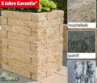Hagebau Mr. Gardener Mauerstein Monza Angebot