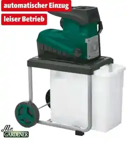 Hagebau Mr. Gardener Elektro-Leisehäcksler LH 2845 Angebot