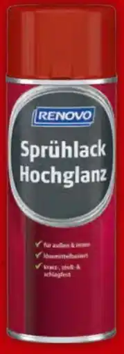 Hagebau Renovo Sprühlack Hochglanz Angebot