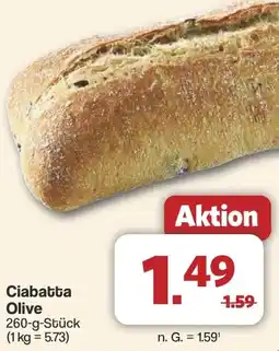 Famila Nord West Ciabatta Olive Angebot