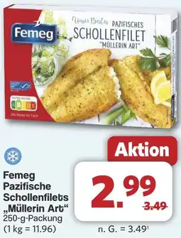 Famila Nord West Femeg Pazifische Schollenfilets ,,Müllerin Art" Angebot
