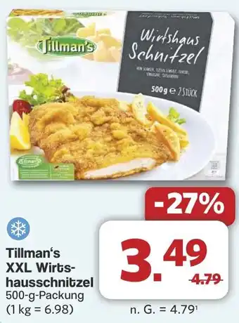 Famila Nord West Tillman's XXL Wirtshausschnitzel Angebot