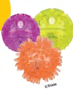 Das Futterhaus Trixie Hundespielzeug Blinkball Angebot