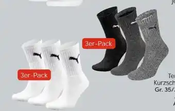 AWG Mode Puma Herren Kurzschaftsocken 3er Pack Angebot