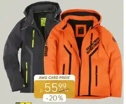 AWG Mode Worker Herren Softshelljacke Angebot