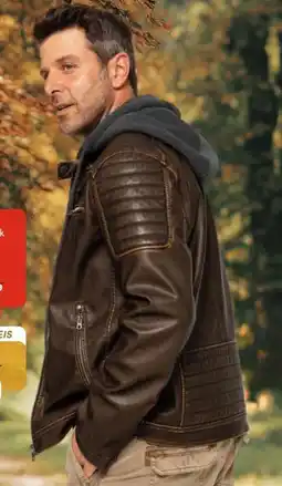 AWG Mode Southern Territory Herren Bikerjacke Angebot