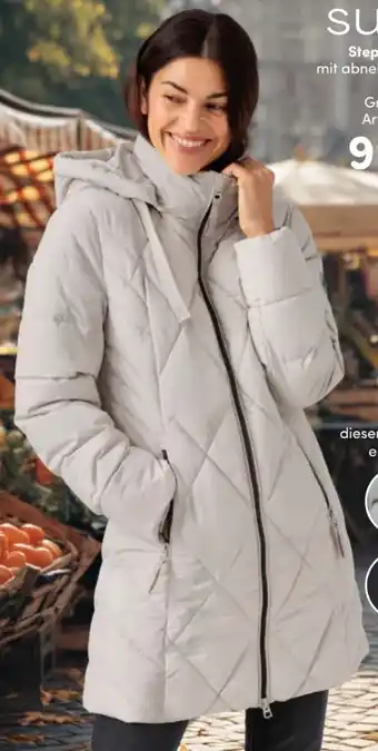 AWG Mode Sure Damen Steppmantel Angebot