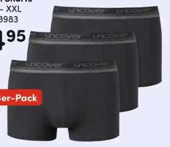 AWG Mode Uncover by Schiesser Herren Shorts 3er Angebot