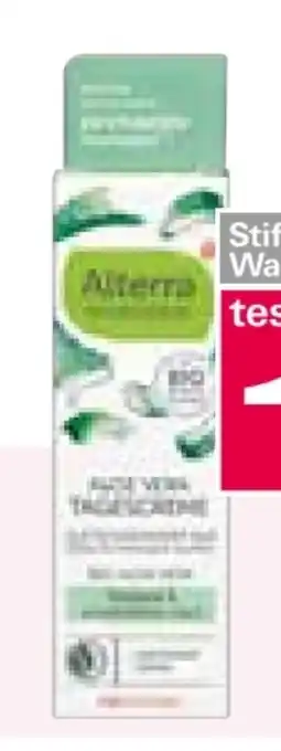 Rossmann Alterra Aloe Vera Tagescreme Angebot