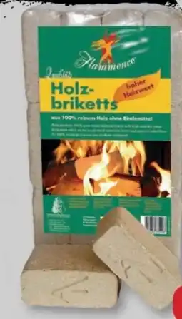 B1 Discount Baumarkt Flammenco Holzbriketts Angebot