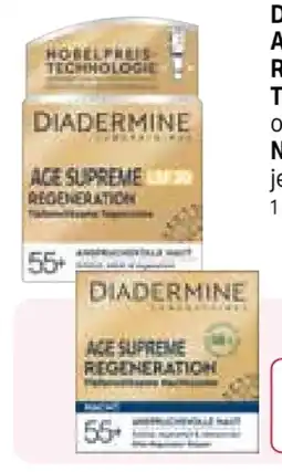 Rossmann Diadermine Age Supreme Regeneration Angebot