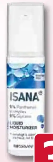 Rossmann Isana Liquid Moisturizer 120 h Angebot