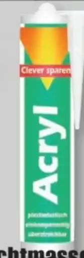 B1 Discount Baumarkt Clever Acryl-Dichtmasse Angebot