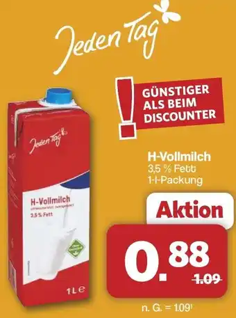 Famila Nord West Jeden Tag H-Vollmilch Angebot