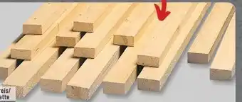 B1 Discount Baumarkt Holz-Rahmen Angebot