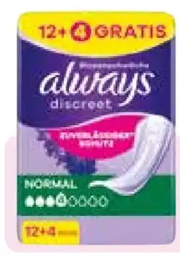 Rossmann Always Discreet Einlagen Angebot