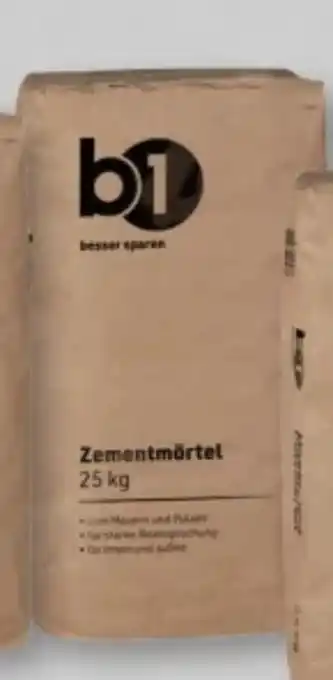 B1 Discount Baumarkt B1 Zementmörtel Angebot