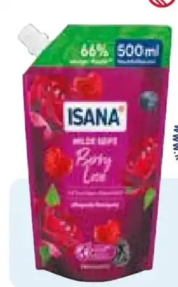 Rossmann Isana Seife im Nachfüllbeutel Angebot